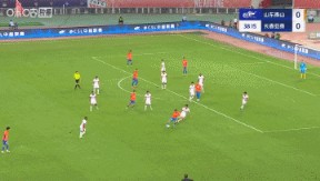 3场5球！高准翼助攻，卡扎伊什维利头球破门，泰山1-0领先亚泰！